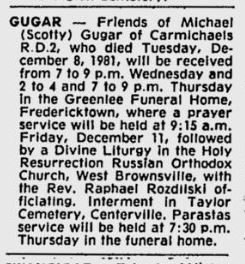 funeral notice